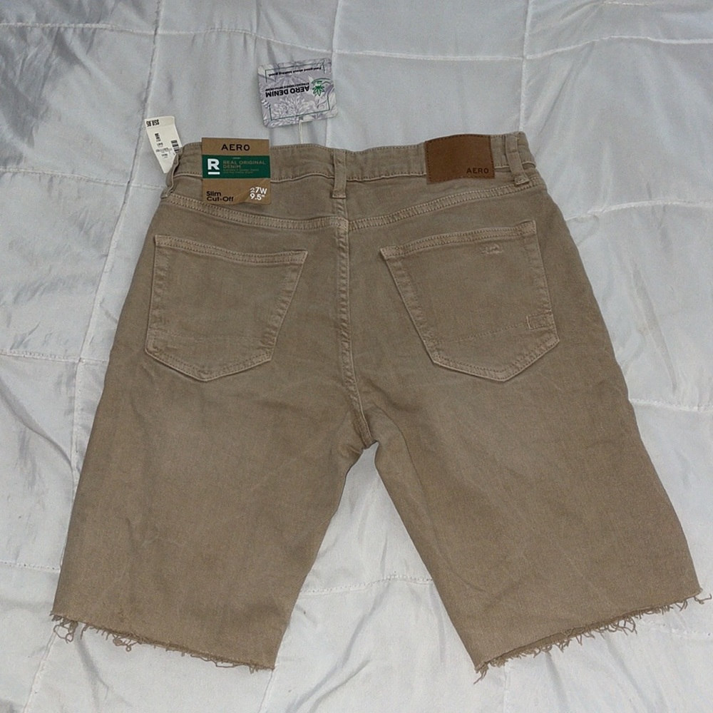 🆕listing…Aeropostale Slim Cut-Off Denim Shorts - Picture 2 of 3